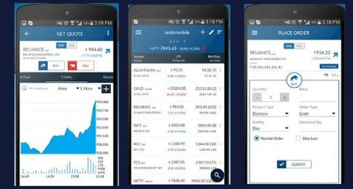 Angel Broking Mobile Trading App