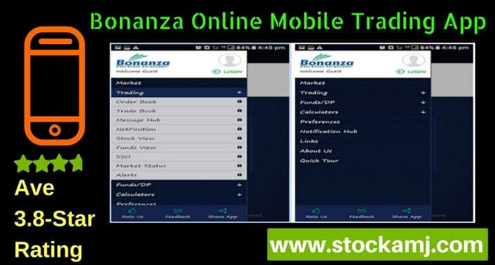 Bonanza Online Mobile Trading App