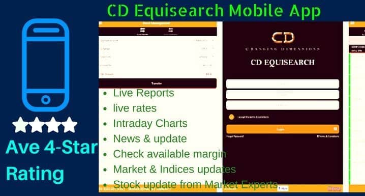 CD Equisearch online trading Mobile Application