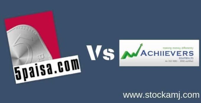 5paisa Vs Achiievers Equities compare share broker side-by-side comparison image