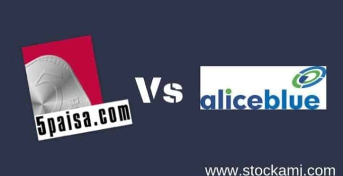 5paisa Vs Alice Blue Online compare share broker side-by-side comparison image