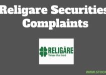Religare Securities Complaints by Active Customers in NSE, BSE