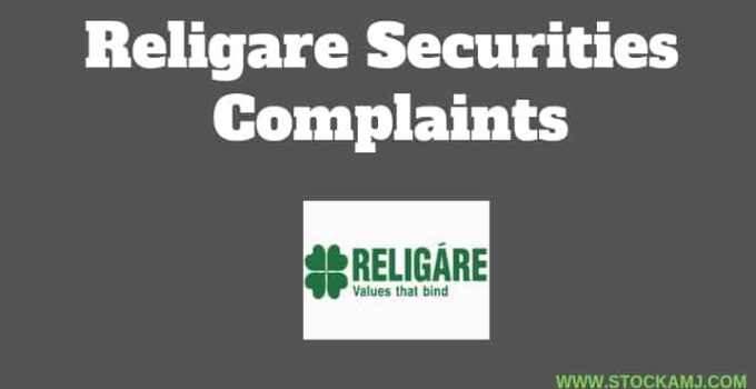Complaints Against Religare Securities