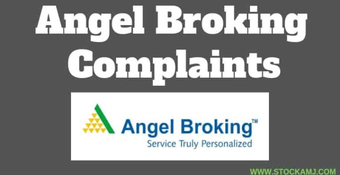 Complaints Against Angel Broking