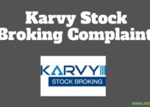 Karvy Stock Broking Complaints by Active Customers in NSE, BSE