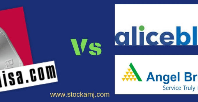 Angel Broking Vs 5paisa.com Vs Alice Blue Online Share Broker Comparison