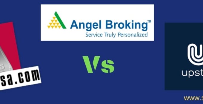 Angel Broking 5paisa.com Upstox discount stock broker full service broker comparisons online