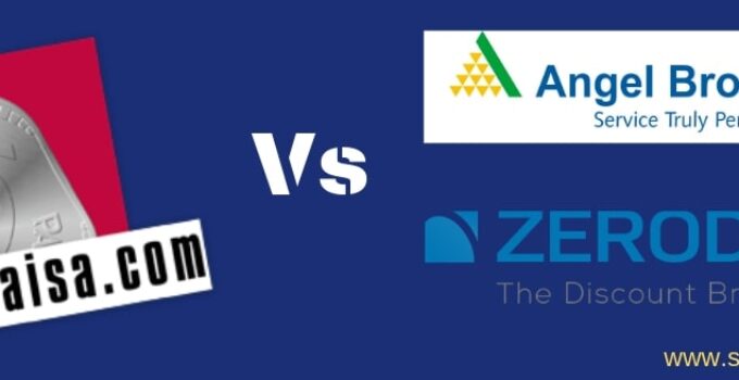 Angel Broking Zerodha 5paisa discount stock broker comparisons online