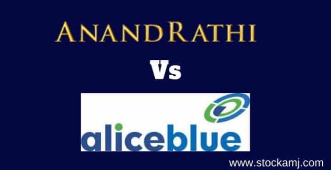 Anand Rathi vs Alice Blue Online Full service share broker comparison