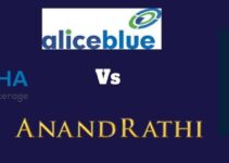 Anand Rathi Vs Zerodha Vs Alice Blue Online Vs Upstox Share Broker Comparison