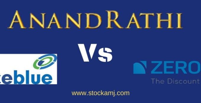 Anand Rathi Zerodha Alice Blue Online discount stock broker full service broker comparisons online