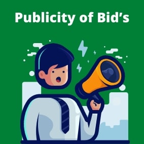 IPO Bidding Publicity