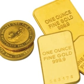 Gold Bars and Coins for gold investment in India