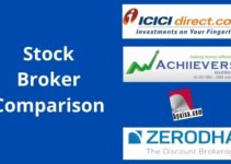 ICICI Direct Vs Zerodha Vs 5piasa.com Vs Achiievers Equities Share Broker Comparison