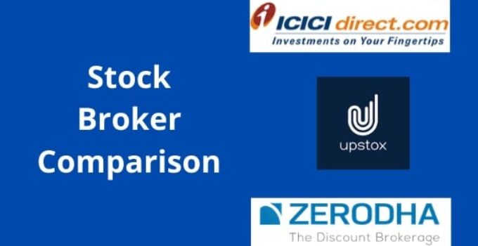 ICICI Direct Vs Zerodha Vs Upstox Equities share broker comparison