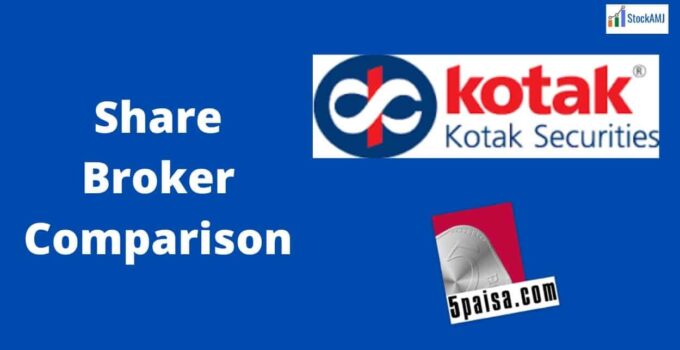 Kotak Securities Vs 5paisa.com Share broker comparison