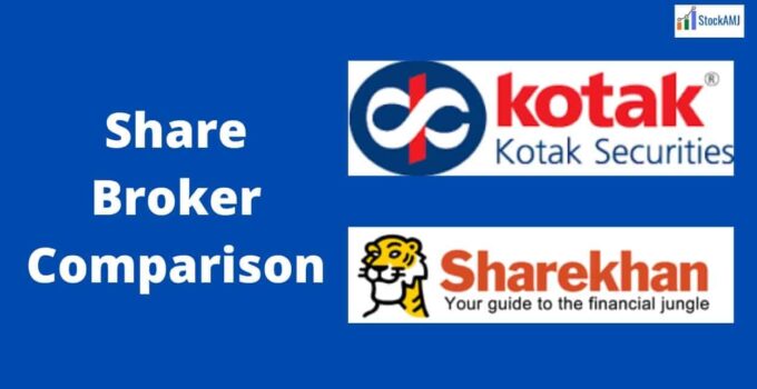 Kotak Securities Vs Sharekhan Share Broker Comparison