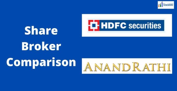 HDFC Securities Vs Anand Rathi Online Share broker comparison