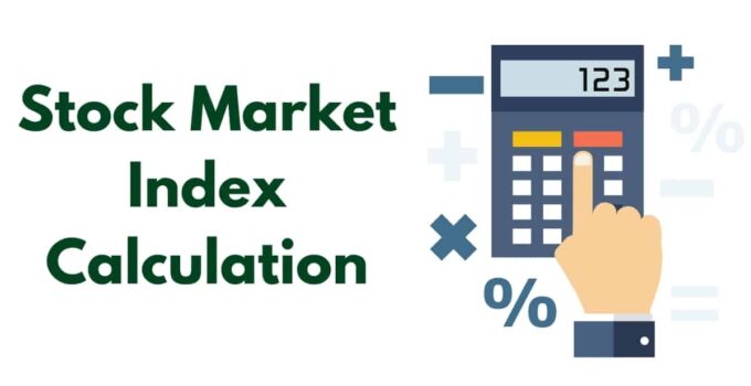 Methods use for Stock Market Index Calculation in Indian Market