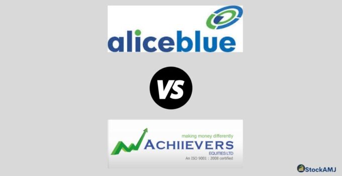 Alice Blue Online Vs Achiievers Equities Discount Broker Comparison
