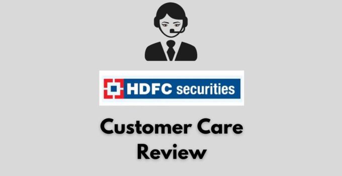HDFC Securities Customer Care